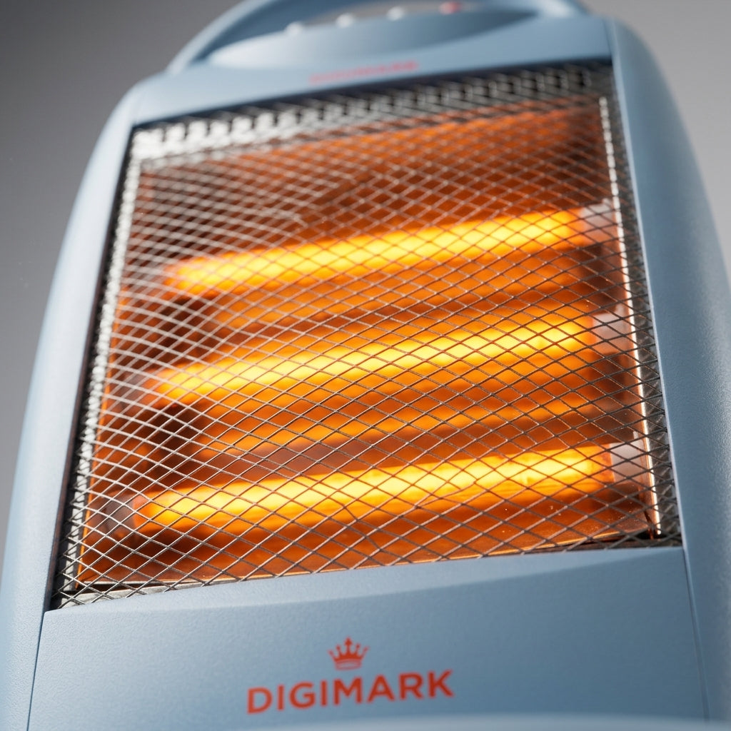 Digimark 3 Bar Electric Oscillating Heater - High-Efficiency Ceramic Heater