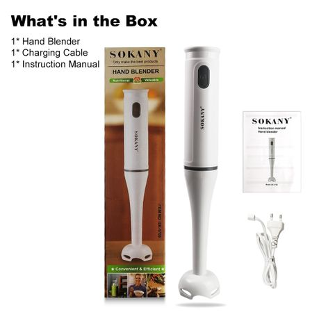 Stick Blender Healthier for Smoothies and Baby Food - 300W