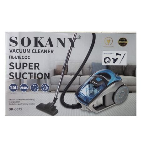 2800W Super Suction Vacuum Cleaner- Wet & Dry Advanced Cyclonic Technology