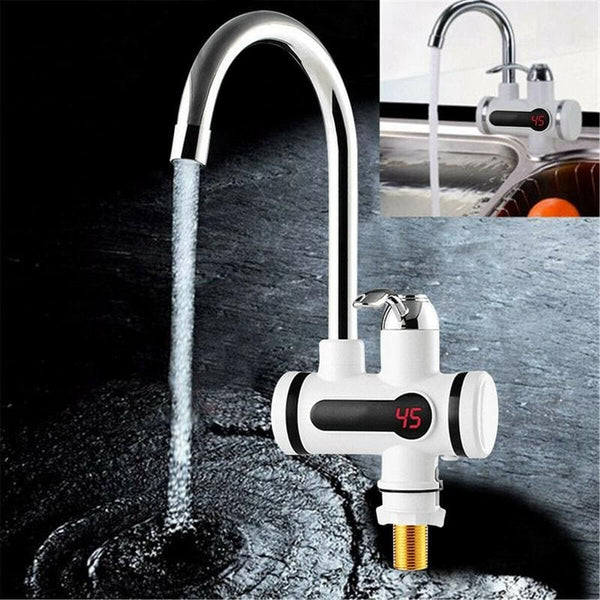 Instant Electric Heating Water Faucet &amp; Shower Kit