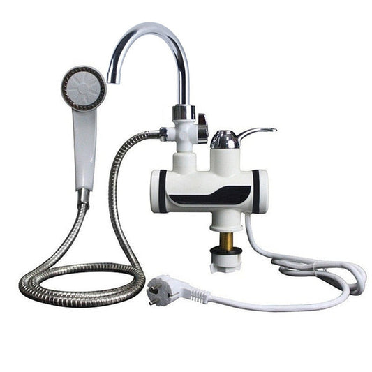 Instant Electric Heating Water Faucet &amp; Shower Kit