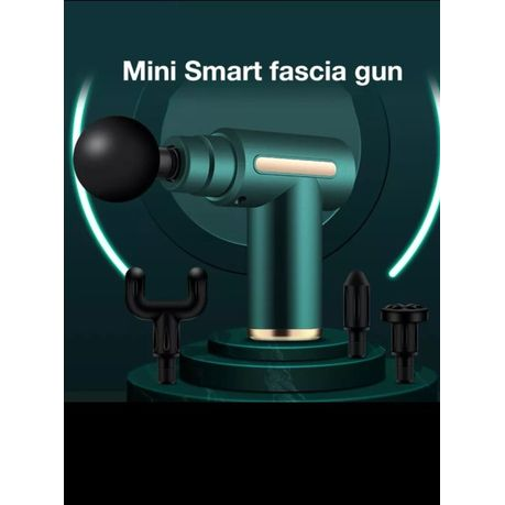 Rechargeable 4 Heads Portable Muscle Massage Gun Percussion Massager