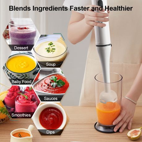 Stick Blender Healthier for Smoothies and Baby Food - 300W
