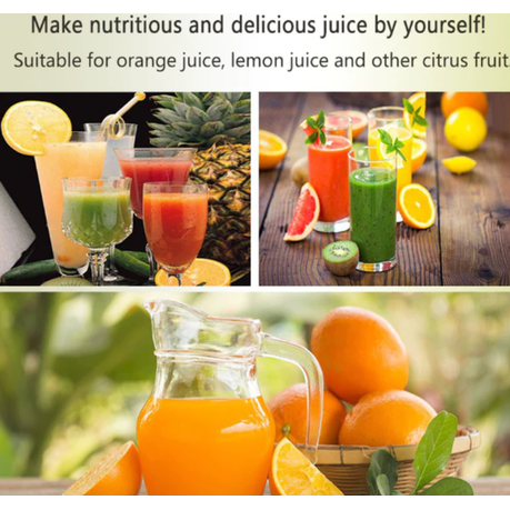 700ML Electric Citrus Juicer with Powerful Motor JE-623D