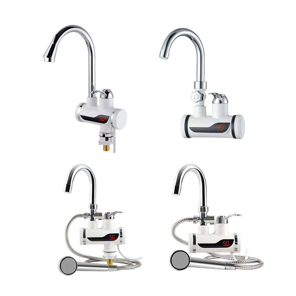Instant Electric Heating Water Faucet &amp; Shower Kit