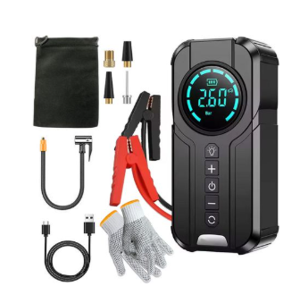 4-in-1 Car Booster & Inflator Kit