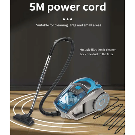 2800W Super Suction Vacuum Cleaner- Wet & Dry Advanced Cyclonic Technology